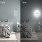KICAAO Modern Wall Sconces 4 Pack, Led Wall Light 10w, Wall Sconce Up Downlight - Image 3