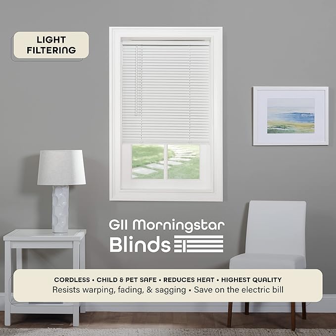 Cordless Light Filtering Mini Blind - Image 2