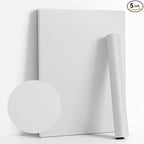 Dimoon 118''x17.7'' Grey Peel and Stick Wallpaper Contact Paper Modern Self by DIYYOURMOON