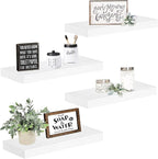 QEEIG Floating Shelves for Wall Bathroom Shelf Bedroom Kitchen Living Room - Image 9