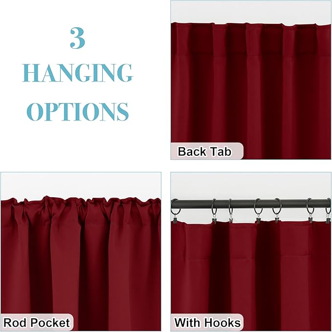 RYB HOME Small Window Curtains - Image 7