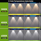 LIANGLOME 2 Pack Solar Fence Lights - Image 2