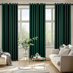 MIULEE Blackout Curtains for Bedroom Living Room 2 Panels, Thermal Insulated - Image 6