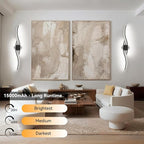 hunhun 40 Inch Battery Operated Wall Sconces, Wireless Wall Sconce - Image 3