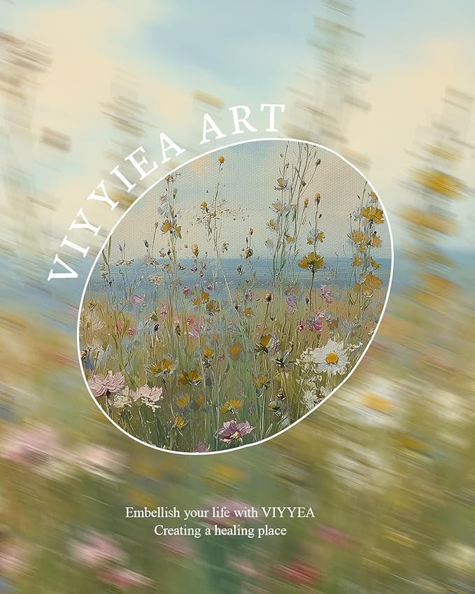 VIYYIEA Vintage Large Framed Wall Art - Image 4