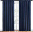 NICETOWN Living Room Curtains, Home Decorations Thermal Insulated Solid Rod - Image 2
