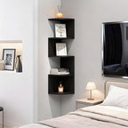 Corner Shelf Wall Mount, 5-Tier Floating Corner Bookshelf - Image 10