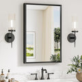 Keonjinn 20 x 30 Inch Black Bathroom Mirrors by Keonjinn