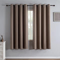 IGEMAEVE Blackout Curtains 72 Inch Length 2 Panels Set, Grommet Energy Saving by IGEMAEVE