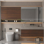 BOMENG Walnut Wood Contact Paper 32x354 inch Dark Brown Wood Wallpaper Peel and - Image 2