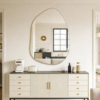 Irregular Wall Mirror Asymmetrical Mirror, Decorative Modern Mirror, Tempered - Image 3