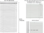 YIIBAII Mini Blinds Suitable for 38" W x 64" H Windows 1" Aluminum Horizontal - Image 6