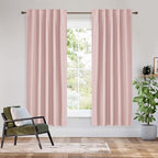 RYB HOME Bedroom Blackout Curtains 72 inches Long, 100% Blackout Thermal by RYBHOME