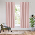 RYB HOME 100% Blackout Short Curtains by RYBHOME