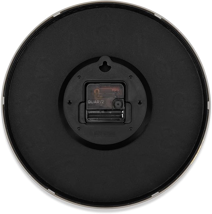 Foxtop Modern Wall Clock Silent Non-Ticking Battery Operated Round Quartz 12 - Image 9