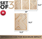 qmmp Modern Wooden Wall Sculptures - Image 4