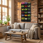 WFIST Vertical Hanging Planter Bag, Breathable Felt Wall Garden Planter - Image 6