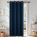 Joydeco Blackout Door Curtain for Doorway Privacy 78 Inches Long, Grommet by JOYDECO