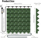 36 Pockets Living Wall Planter Indoor, Self Watering Wall Hanging Planters - Image 7