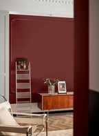 Dimoon 78.7''x17.7''Brick Red Peel and Stick Wallpaper Contact Paper Modern - Image 7