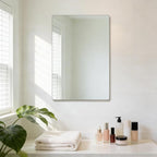 Frameless Mirror, Rectangle Bathroom Mirror - Image 2