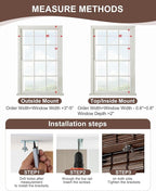 36''W X 72''H Cordless Bamboo Roman Shades - Image 4