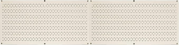 Wall Control Pegboard Rack Horizontal Metal Pegboard Garage Tool Storage Pack - Image 2