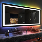 LOAAO 84"X40" LED Bathroom Mirror - Image 3