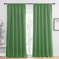 NICETOWN Blackout Curtains for Living Curtains, Froest Green, 2 Panels by NICETOWN