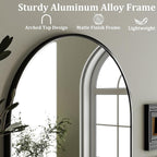 HARRITPURE 20"x30" Arched Bathroom Mirror - Image 4