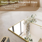 Koonmi 71"x26" Floor Mirror Full Length, Bedroom Floor Body Mirror - Image 2