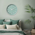 HZDHCLH Wall Clocks Battery Operated, Wall Clock Green, 12 inch Wall Clock - Image 9