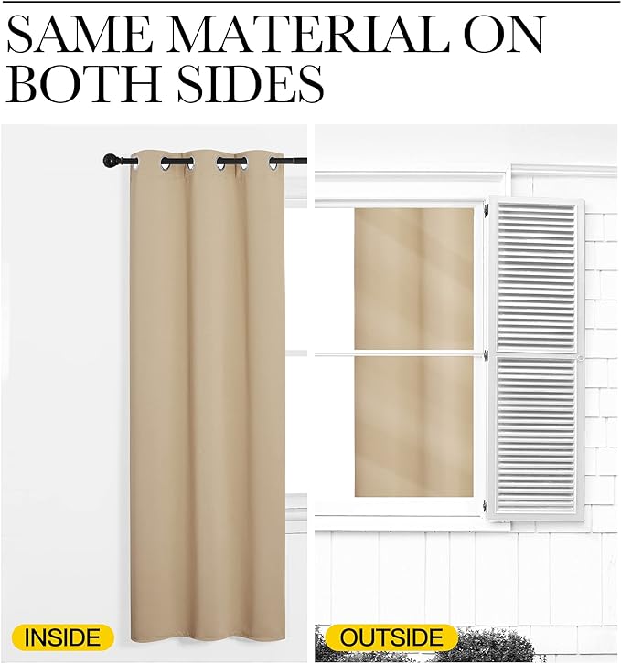NICETOWN Room Divider Heavy Curtain Screen Partitions, Basement Hospital - Image 5