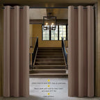 NICETOWN Faux Folding Accordion Doors, Front Door Curtains - Image 2