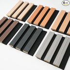 Art3d 6-Pack Acoustic Wood Slat Wall Panel Sample by Art3d