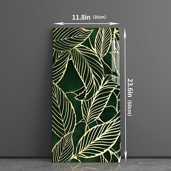 Haimin Wall Panels Peel and Stick 10 Pieces 23.6x11.8in Lightweight Backsplash - Image 2