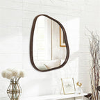 Irregular Asymmetrical Mirror Wall Mounted, Unique Vanity Mirror, Shaped - Image 2