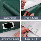 Dark Green Peel and Stick Wallpaper, 15.7 X 748 inches Renter Friendly Wallpaper - Image 3