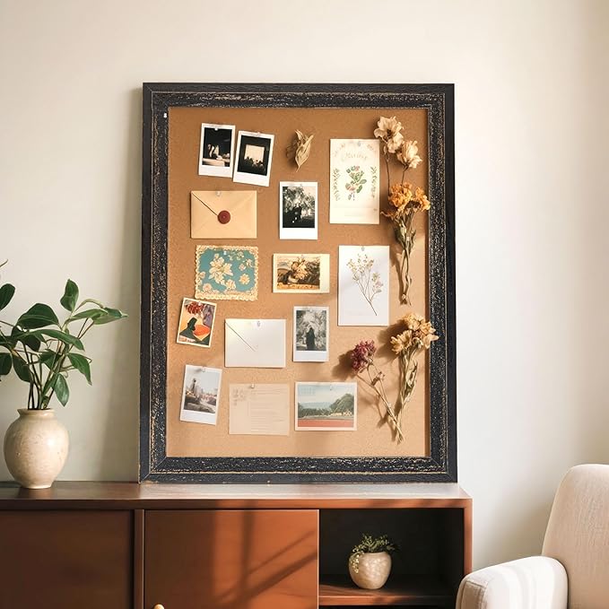 Cork Board Bulletin Board - Image 2