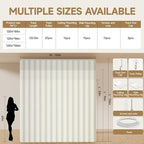 Room Divider Ceiling Curtains W/Flexible Track Sets, inch Extra Long Blackout - Image 6