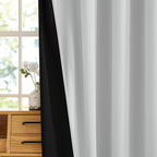 RYB HOME 100% Blackout Doorway Curtains, Closet Curtain - Image 7
