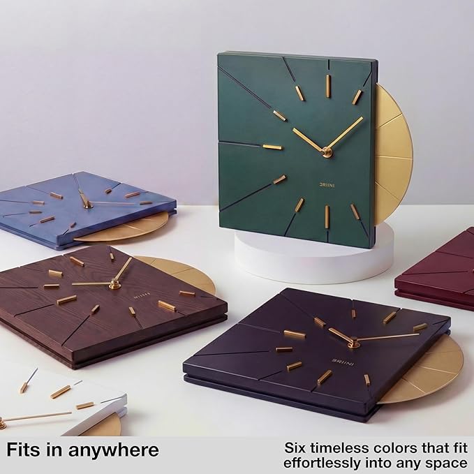 Driini Clocks Mid Century Modern Wall Clock - Image 6