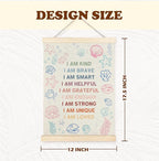 Yomisex Ocean Under the Sea Nursery Kids Wall Art Poster, Positive Affirmations - Image 6