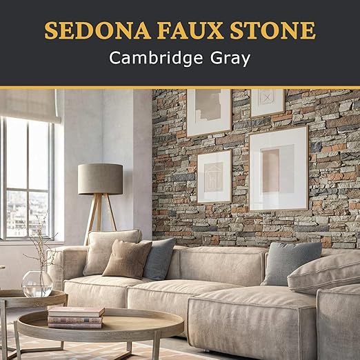 AZ Faux High-Density Polyurethane Faux Stone Interlocking Right Endcap - Image 2