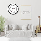 AKCISOT 18 Inch Wall Clock Large Silent Non-Ticking Wall Clocks Battery Operated - Image 5