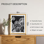 NaZaUK Trendy Preppy New Yorkers Poster Decor, Funky Aesthetic Wall Art Prints - Image 2