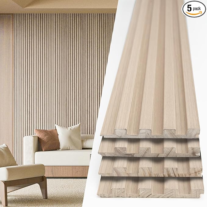 Art3d Slat Wood Wall Paneling by Art3d