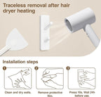 Self Adhesive Wall Hooks for Hanging: 13 LB Strong Hold, Sticky Hangers for Coat - Image 7