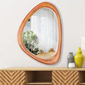 MAGFLERUM Irregular Wall Mirror, 30 * 20 inch Asymmetrical Wood Mirrors by Givetheroomuniquebeauty%EF%BC%81