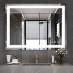 32x24 inch Wall Mounted LED Bathroom Mirror - Image 9